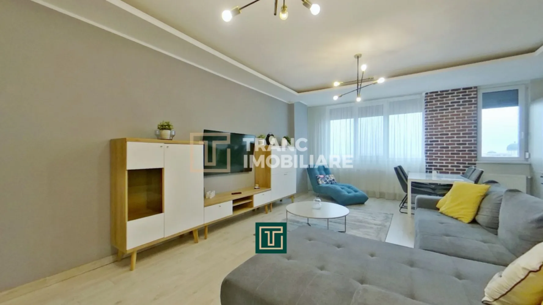 Apartament 2 camere de închiriat – spațios, view panoramic, Podgoria – Urbana