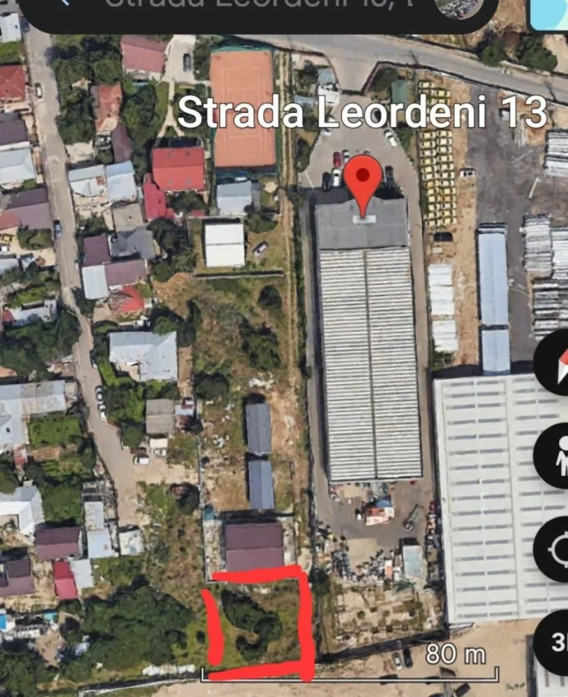 Sos. Alexandriei Bragadiru Str. Leordeni teren suprafata 400 mp