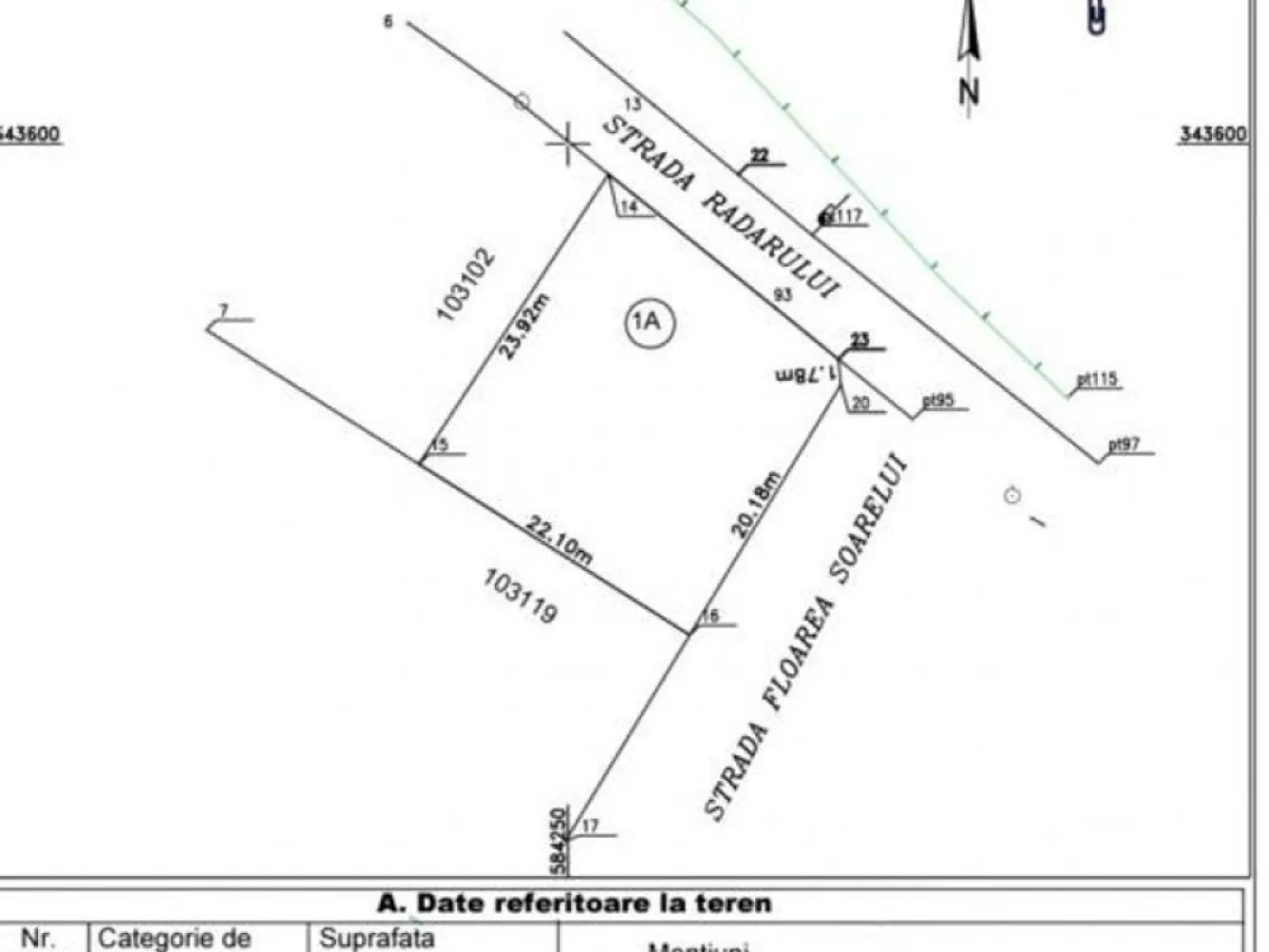 Teren intravilan de vânzare Corbeanca padure – 721 mp, utilități,