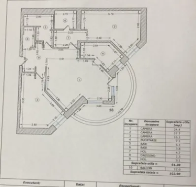 Piata Presei Libere apartament 3 camere de vanzare