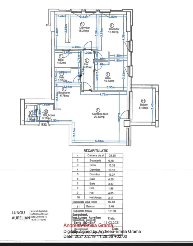 Apartament premium 4 camere Complex Triana Pipera