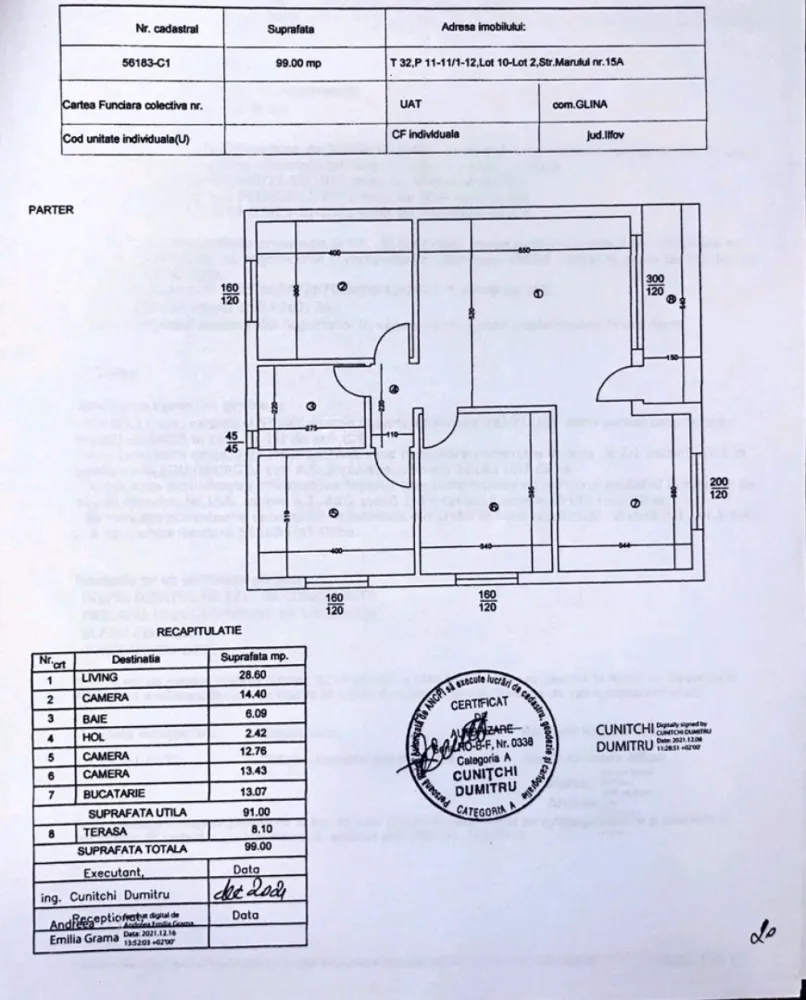 Casă de vânzare 4 camere– Glina, zonă nouă, construcție 2023
