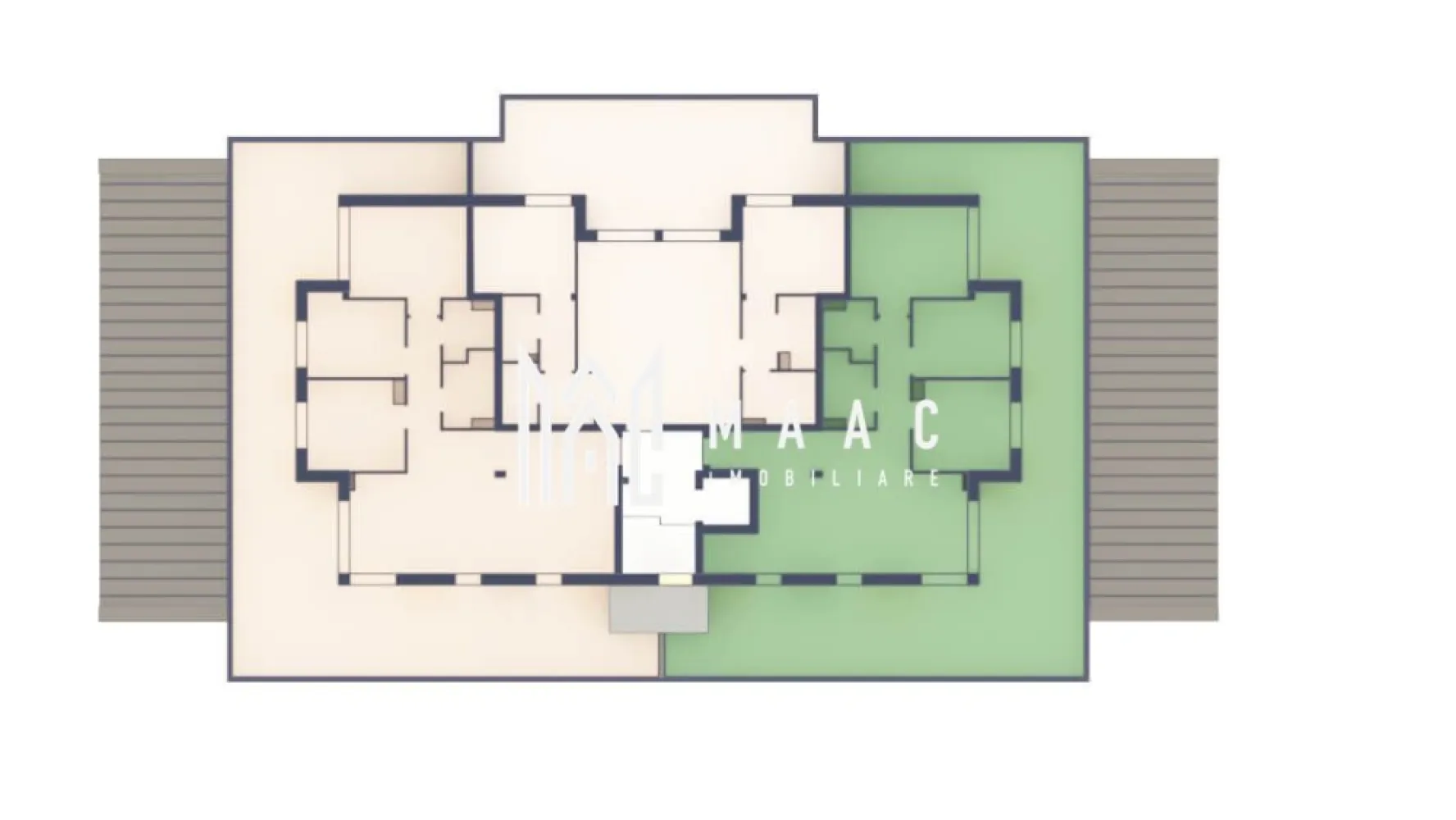 Penthouse 3 camere | Etaj 4 | Balcon 107.2 mp | Turnisor