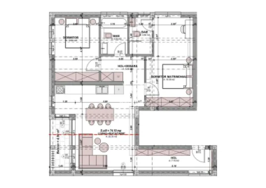 Apartament la Vila, 3 camere, Arhitectilor, Sibiu