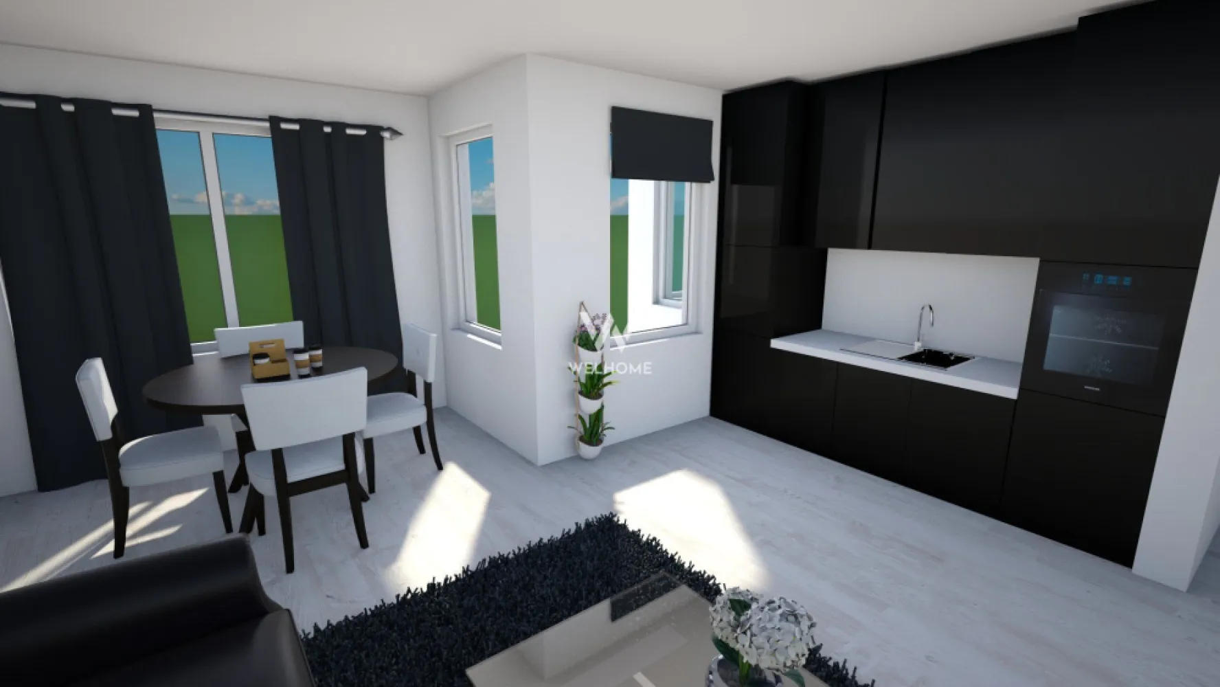 Apartament 4 camere, zona Kaufland -Mall - Apartament 4 camere, str. Doamna Stanca, Sibiu - Comision 0%

- Localizat in zona Kaufland, Mall
- Bloc nou cu un regim de inaltime P+ 6Etaje.
- Suprafata utila: 81.5 mp
- Compartimentare: 3 dormitoare, living cu bucatarie open space, 2 bai, hol
- 2 balcoane tip logie in suprafata totala de 6.3 mp
- Apartamente disponibile la etajele 1-6 
- Predarea LA CHEIE: centrala termica cu calorifere, geamuri termopan, pereti gletuiti si cu lavabila, parchet, instalatii electrice, termice, sanitare si contoare, interfon, usa metalica de intrare, gresie, faianta
- Exteriorul se preda LA CHEIE, la fel si casa scarii. 
- Parcari delimitate, alocate pentru fiecare apartament, 1 loc fiind inclus in pret
- Aproape de centrele comerciale, scoli, gradinite, clinici, transport in comun.
- Mod plata agreat - Cash sau Credit

PRET: Tva Inclus - COMISION 0%
140.500 Semifinisat 
152.000 La Cheie