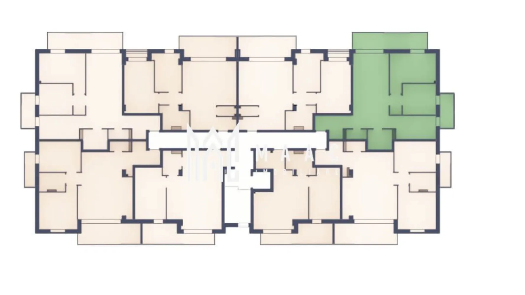 Apartament 3 camere | Balcoane 16.1 mp | Etaj 2 | Turnisor