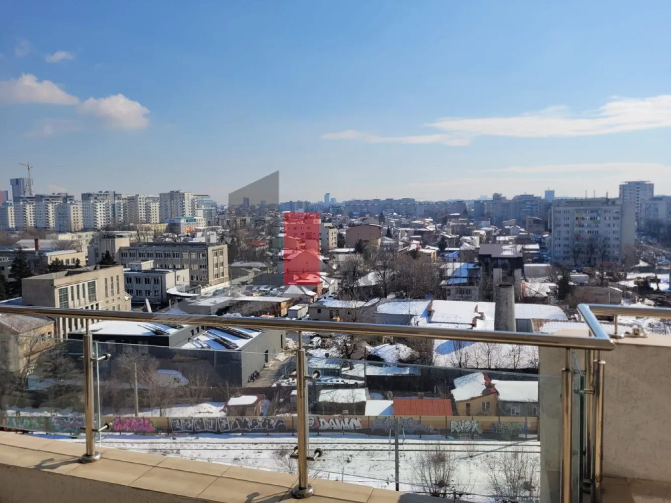 Apartament cu doua camere de inchiriat-Bucurestii Noi-Jiului-cu centrala