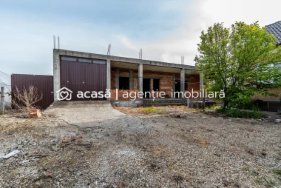 Casă finisată + casă în construcție, la același preț!