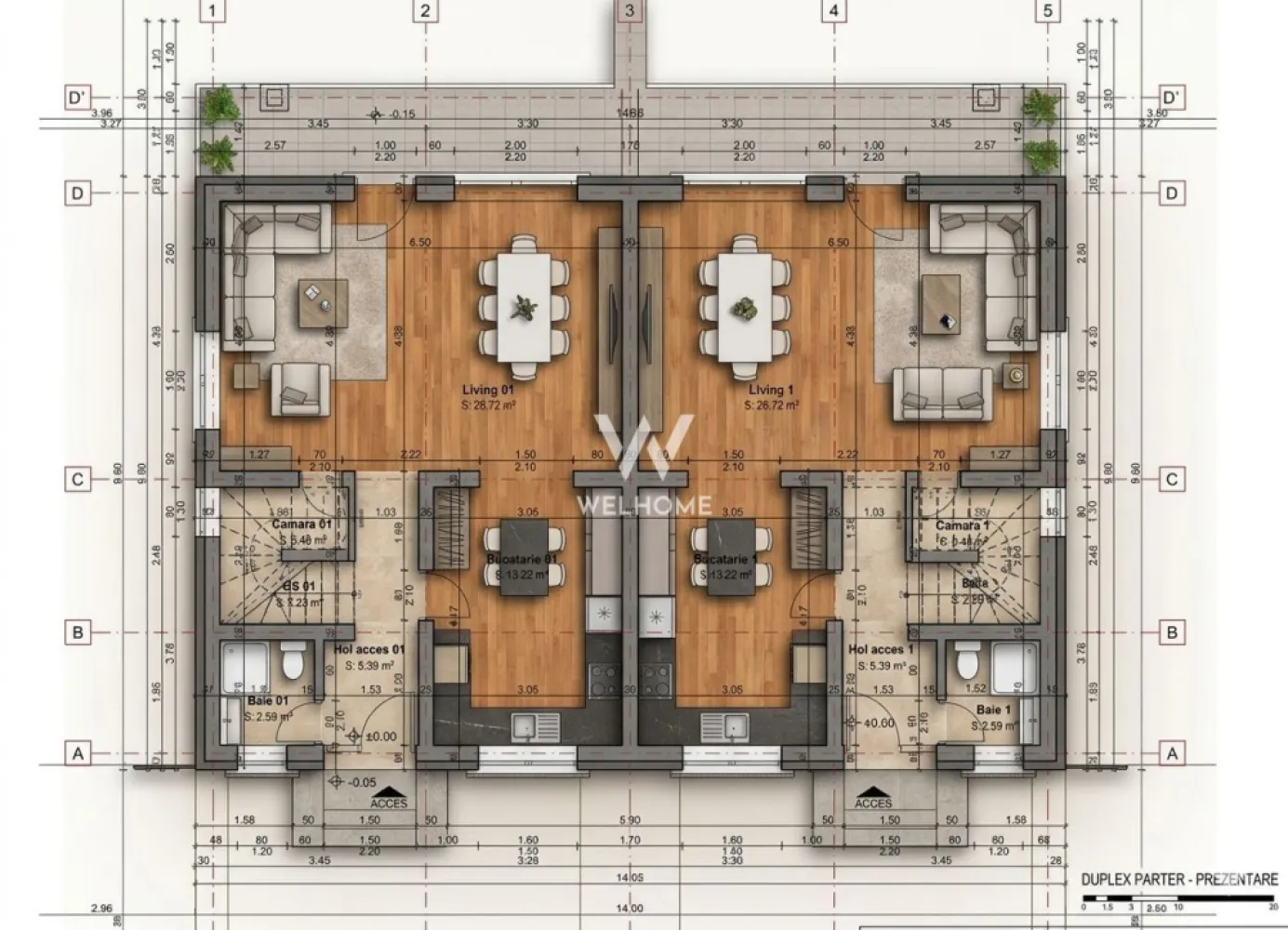 Casa tip duplex Sura Mica - Sibiu Comision 0