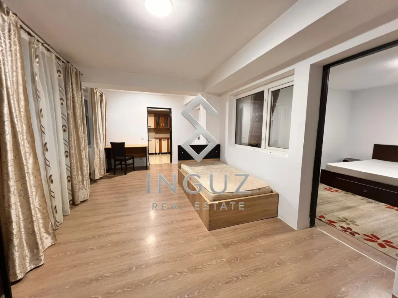 De închiriat – Apartament 2 camere | 75 mp | Doamna Ghica – Sector 2 - De închiriat – Apartament 2 camere | 75 mp | Doamna Ghica – Sector 2

Se oferă spre închiriere un apartament spațios cu 2 camere, situat la parter, pe Strada Dobrici nr. 57–59, în zona Doamna Ghica – Sector 2.

Apartamentul are aproximativ 75 mp și este ideal pentru familii care caută liniște, spațiu și confort într-o zonă sigură și bine conectată.

Detalii apartament:

• 2 camere
• Aproximativ 75 mp
• Compartimentare practică și spațioasă
• Parter – acces facil
• Curte comună
• Loc de parcare
• Centrală proprie
• Zonă liniștită și sigură

Locație excelentă:

• Doamna Ghica – Sector 2
• Aproape de Colentina și Șoseaua Pantelimon
• În apropiere de Parcul Plumbuita
• Transport public, magazine și farmacii în apropiere

Preț: 700 Euro / lună

Pentru detalii și vizionări:

INGUZ Real Estate