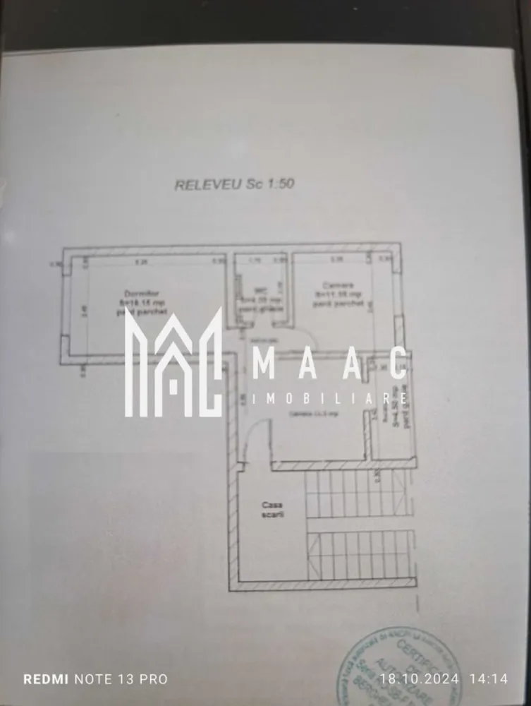 Apartament 3 camere | Decomandat | Balcon | Vasile Aaron