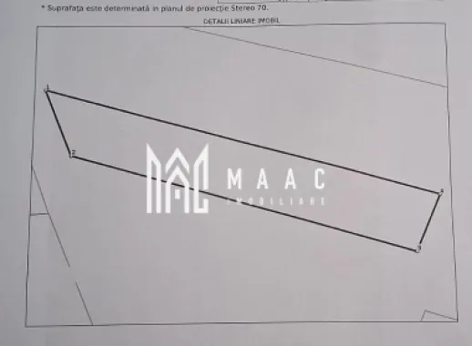 Teren 3000 mp | Intravilan | Zona Turnisor-Magnolia