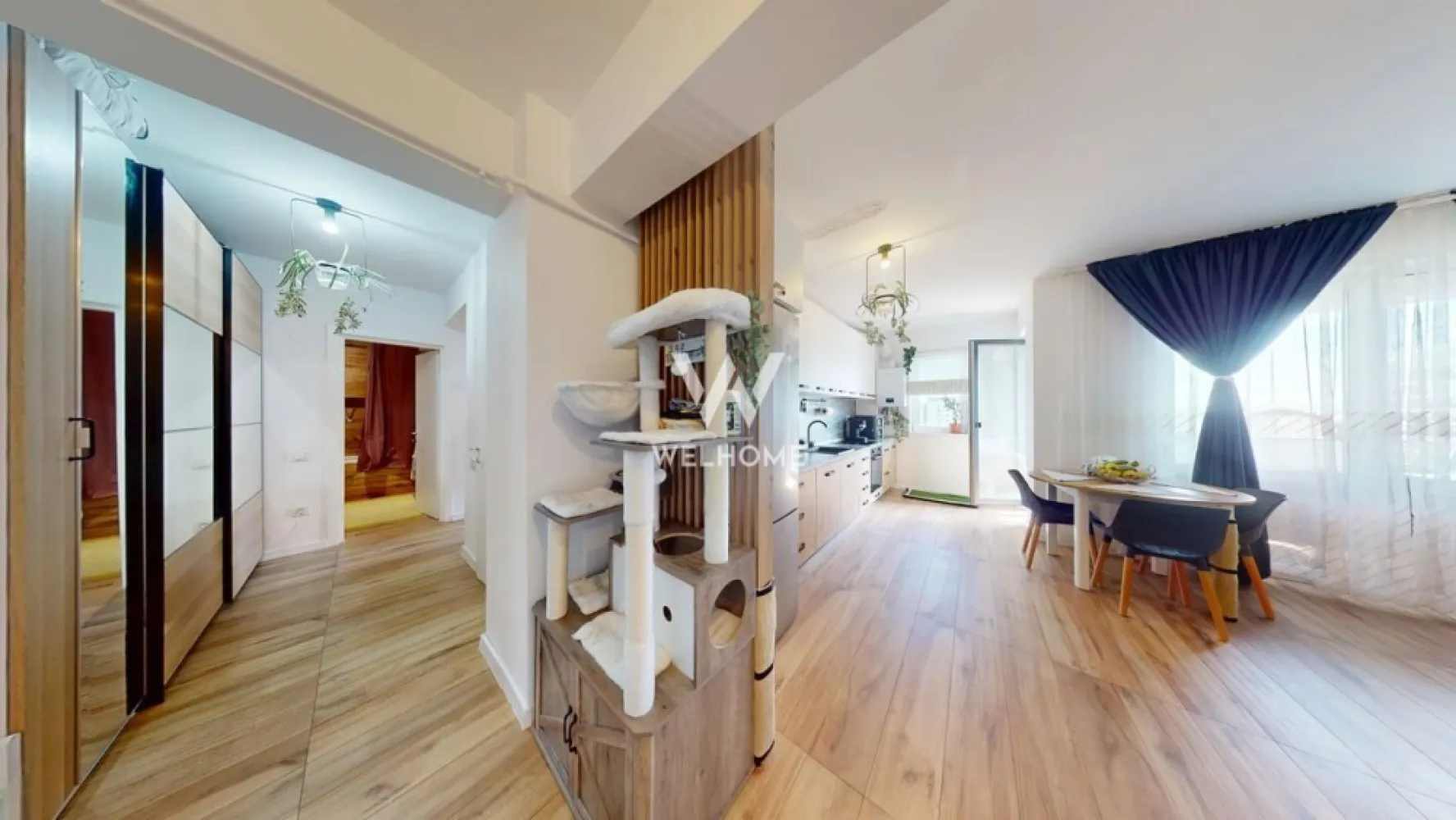 Apartament la cheie pe Mihai Viteazu, imobil nou, cu lift - Apartament de vânzare în Sibiu – 3 camere, balcon mare – Zona Doamna Stanca
Locuința impresionează prin compartimentarea eficientă, finisajele premium și confortul oferit de dotările moderne.

Avantaje:
Apartament complet mobilat și utilat modern
Balcon de 10 mp
Încălzire în pardoseală
Aer condiționat
Etaj intermediar (6 din 8)
Bloc dotat cu lift
Loc de parcare inclus
Finisaje și materiale de calitate superioară
Detalii apartament:
Apartamentul este situat la etajul 6 din 8 etaje
Suprafață utilă de 72 mp
Balcon spațios de 10 mp, ideal pentru relaxare.

Compartimentarea este modernă și practică:Hol de acces, living open space cu bucătărie și ieșire în balcon, 2 dormitoare si 2 băi
Imobilul se predă complet mobilat și utilat, exact ca în fotografii, fiind pregătit pentru mutare imediată.

Dotări și finisaje:
Mobilier modern realizat la comandă
Electrocasnice de calitate superioară
Încălzire în pardoseală în toate încăperile
Aer condiționat
Finisaje premium
Tâmplărie PVC cu geam termopan