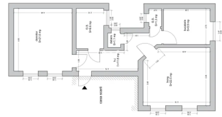 Apartament DECOMANDAT 2 camere - zona Centrala