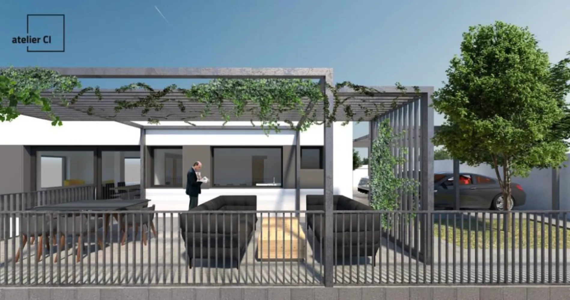 Vilă nouă design mediteranean, proiect deosebit și panoramă- 285.000 E