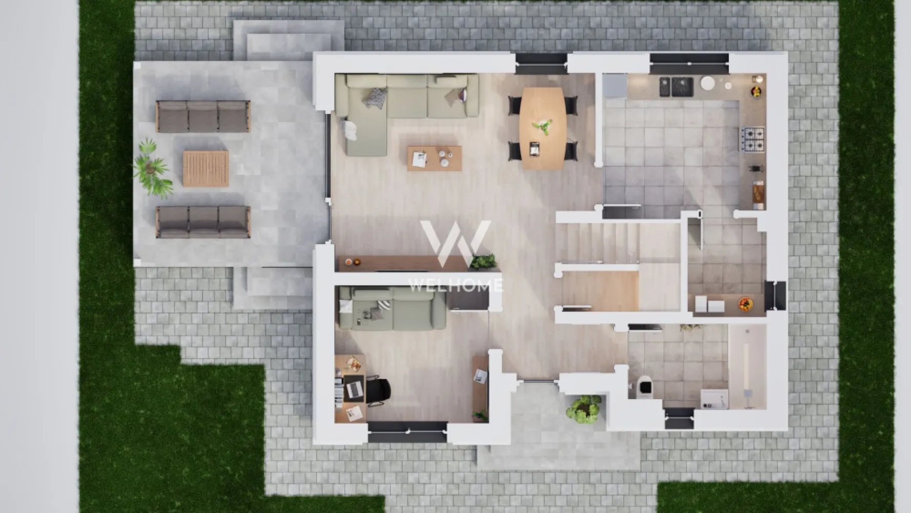 Casa Individuala cu teren 500 mp - Sura Mica
