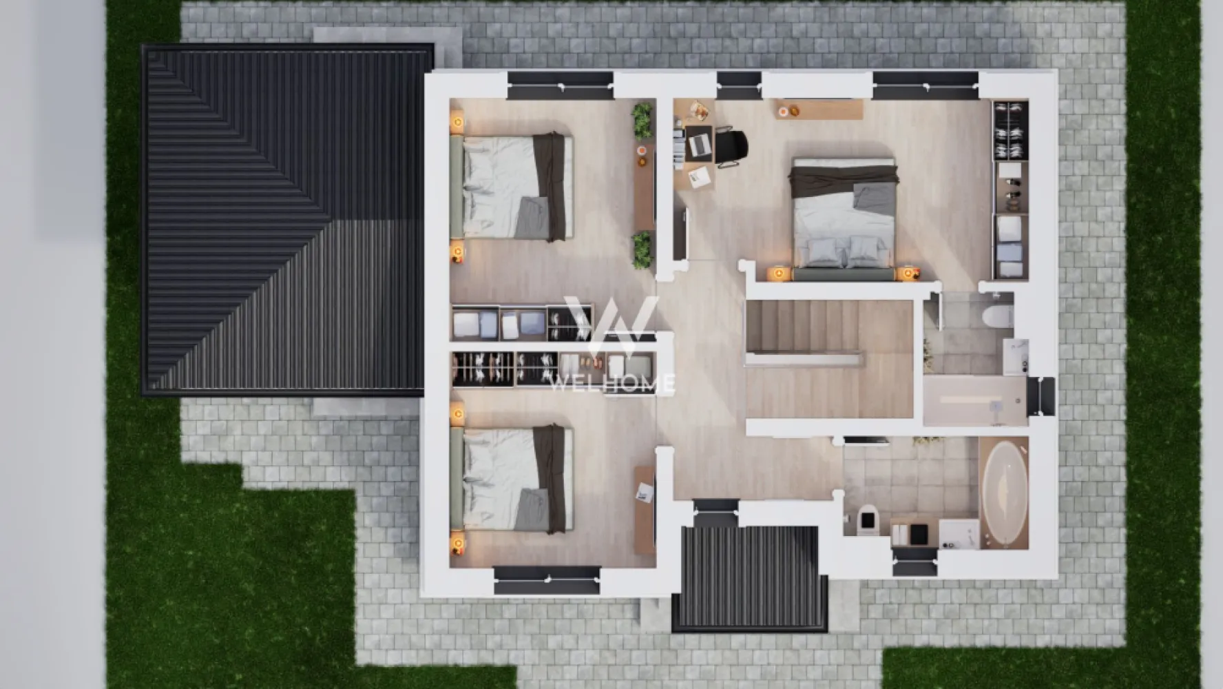 Casa Individuala cu teren 500 mp - Sura Mica