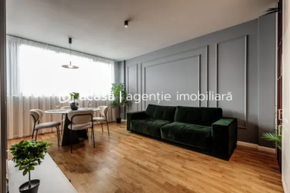 XCity Towers: 3 camere modern, etaj 2, living generos