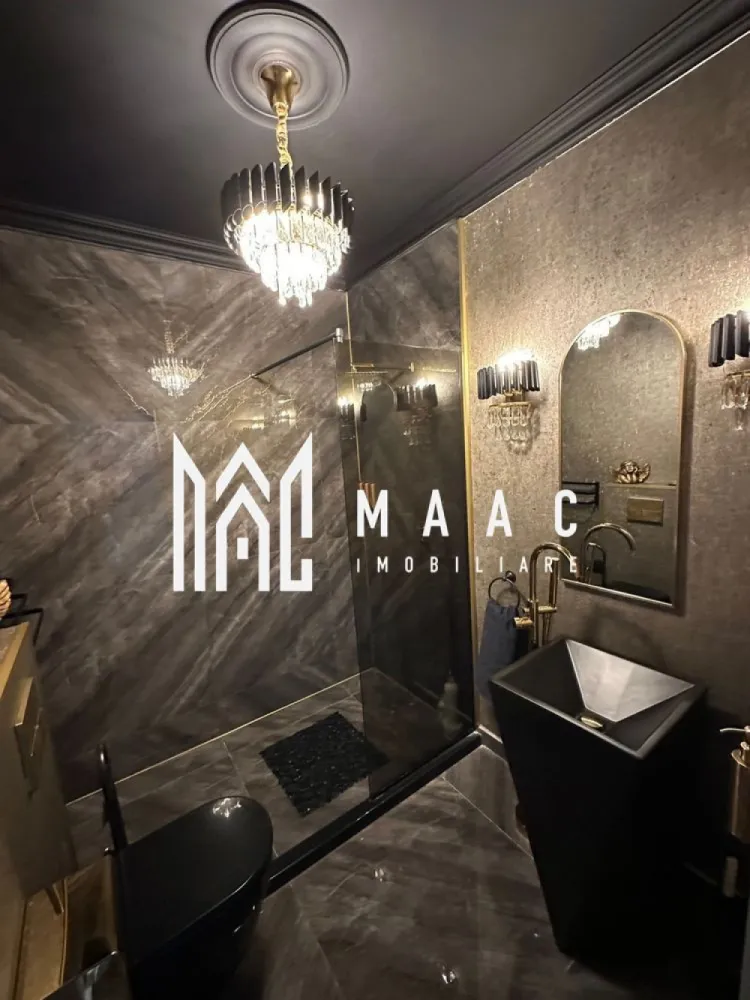 Apartament penthouse de lux cu terasa mare - MAAC Imobiliare va ofera spre vânzare un penthouse situat în Șelimbăr, Sibiu, cu o suprafață generoasă de 180 mp, finisat la cheie. Acest apartament de lux, situat la etajul 3 din 3, este gata pentru eliberare imediată și oferă toate facilitățile moderne necesare pentru un stil de viață confortabil și rafinat. Caracteristici principale: Suprafață utilă: 180 mp Etaj: 3/3 Terasa: 40 mp, ideală pentru relaxare și petrecerea timpului liber Balcoane: 3 balcoane, oferind multiple opțiuni pentru a vă bucura de priveliște și aer liber Parcare: 3 locuri de parcare incluse Dotări și finisaje de lux: Mobilier: Mobexpert și Rovere, de cea mai înaltă calitate Pardoseală: Parchet masiv Vicla, oferind eleganță și durabilitate Încălzire: Sistem de încălzire în pardoseală, asigurând un confort termic optim Eliberare imediată: Apartamentul este gata pentru mutare imediată, oferind confort și lux fără a mai fi necesare alte investiții. Pentru mai multe informații sau pentru a programa o vizionare, nu ezitați să ne contactați, specificand ID: CP2066520 }}