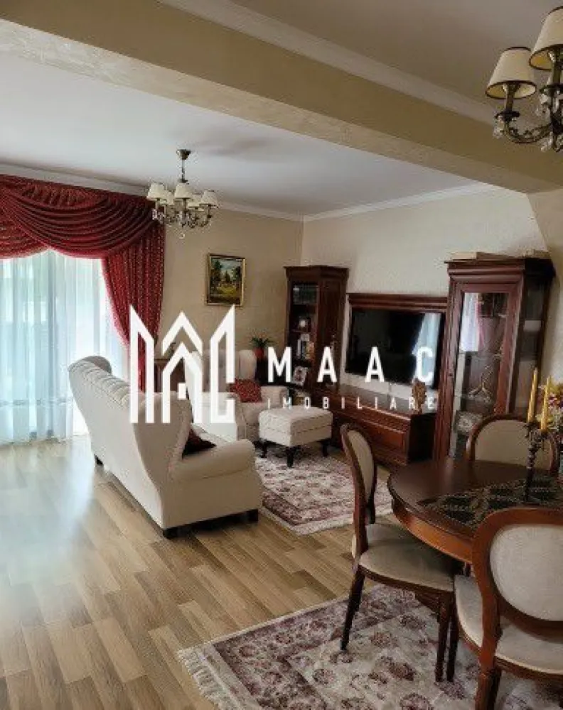 Casa tip Duplex | P+M | 4 camere | 148 MP | Curte | Cisnadie - MAAC Imobiliare va prezinta o casa tip Duplex cu suprafata utila de 148 mp situata in Cisnadie. Complet mobilată și utilată, situată într-o zonă liniștită în Cisnădie, această proprietate spațioasă, construită în anul 2012, este destinată rezidenței și oferă toate facilitățile necesare pentru un stil de viață modern și confortabil. Caracteristici: Suprafață utilă: 148 mp perfect pentru o familie care dorește confort și funcționalitate. Anul construcției: 2012, realizată cu materiale de calitate și tehnici moderne de construcție, asigurând durabilitate și eficiență energetică. Încălzire centrală proprie: sistem de încălzire eficient, asigurând confort termic pe tot parcursul anului. Compartimentare și spații utilitare: Living spațios: 42 mp ideal pentru momentele de relaxare Dotat cu șemineu, creând o atmosferă caldă și primitoare. Dormitoare: 3 dormitoare luminoase, oferind intimitate și confort pentru fiecare membru al familiei. Băi: 2 băi dotate cu toate facilitățile necesare. Bucătărie: Complet mobilată și utilată. Spații utilitare: Boxă la subsol, debara și WC de serviciu. Dotări și Finisaje: Casa se vinde complet mobilată. Scară interioară: Design modern și funcțional, conectând armonios spațiile de locuit. Telecomandă poarta acces auto și garaj: Acces auto facil și securizat, asigurând confortul și siguranța mașinii dumneavoastră. Amenajare și Facilități Exterioare: Curte: 100 mp, pavata și amenajată cu plante și arbusti decorativi. Străzi: Asfaltate și iluminate stradal, asigurând acces facil și sigur la proprietate. Pentru mai multe detalii precizati telefonic ca ati vazut anuntul cu ID: CP2043669 }}
