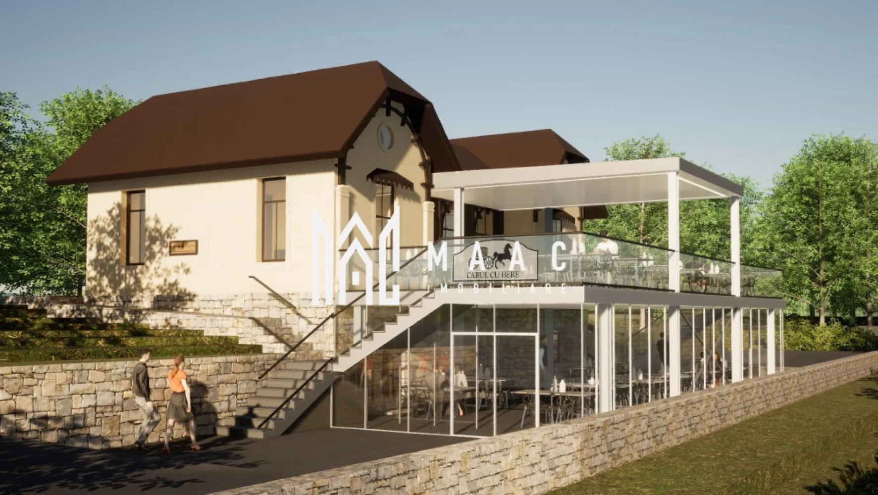 Investitie I Restaurant I Parc Izvor Caciulata