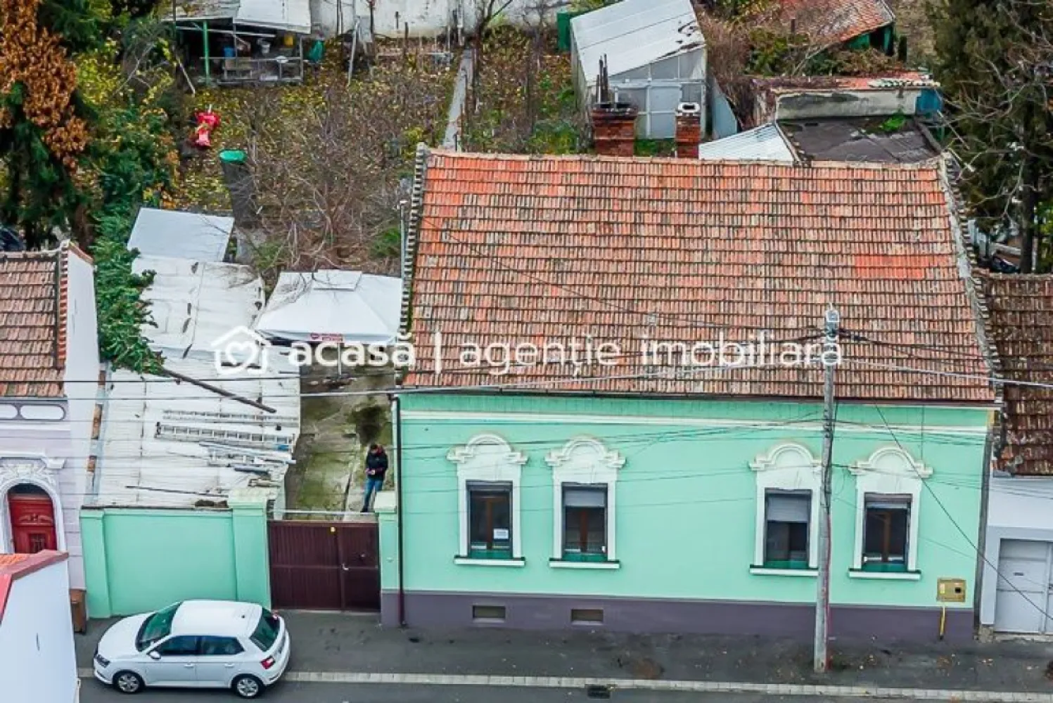 Casă în zonă liniștită, lângă Malul Mureșului cu 750 mp de teren