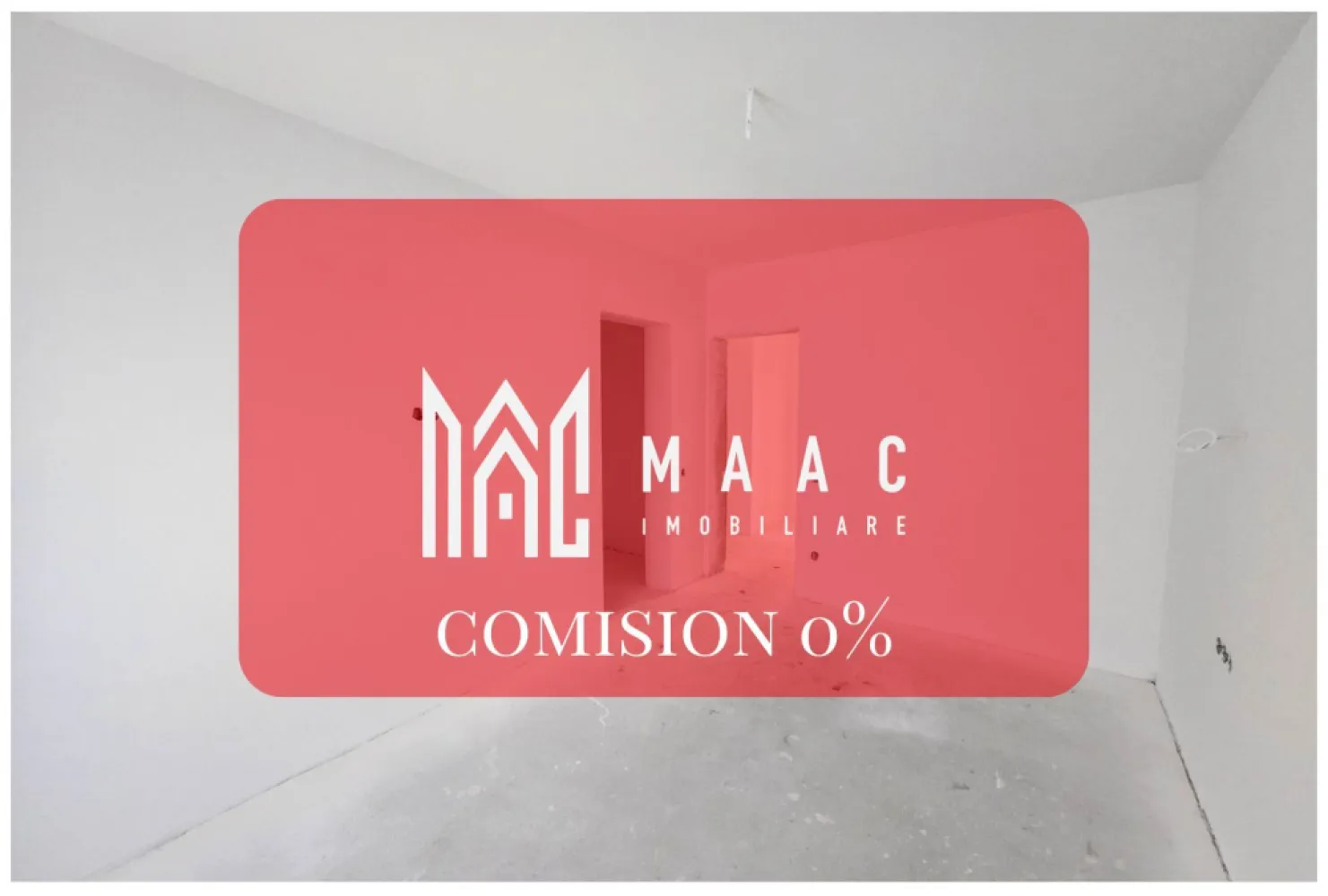 Comision 0% | Apartament 2 camere | Gradina | Predare 2026