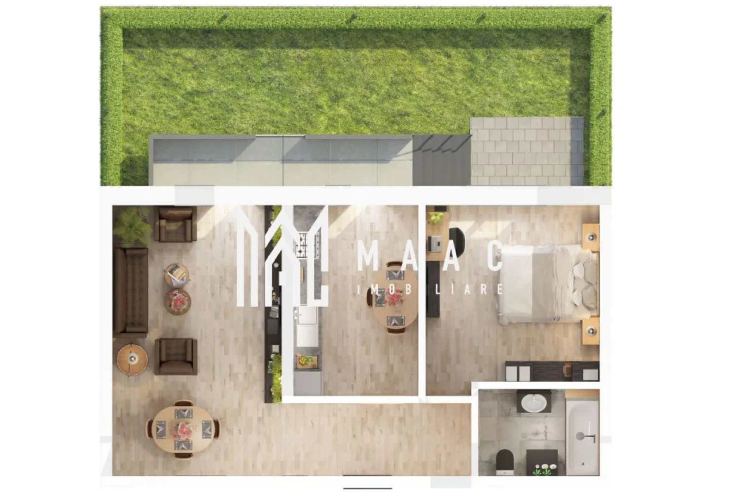 Apartament 2 camere | 56.15 MP | Predare 2026