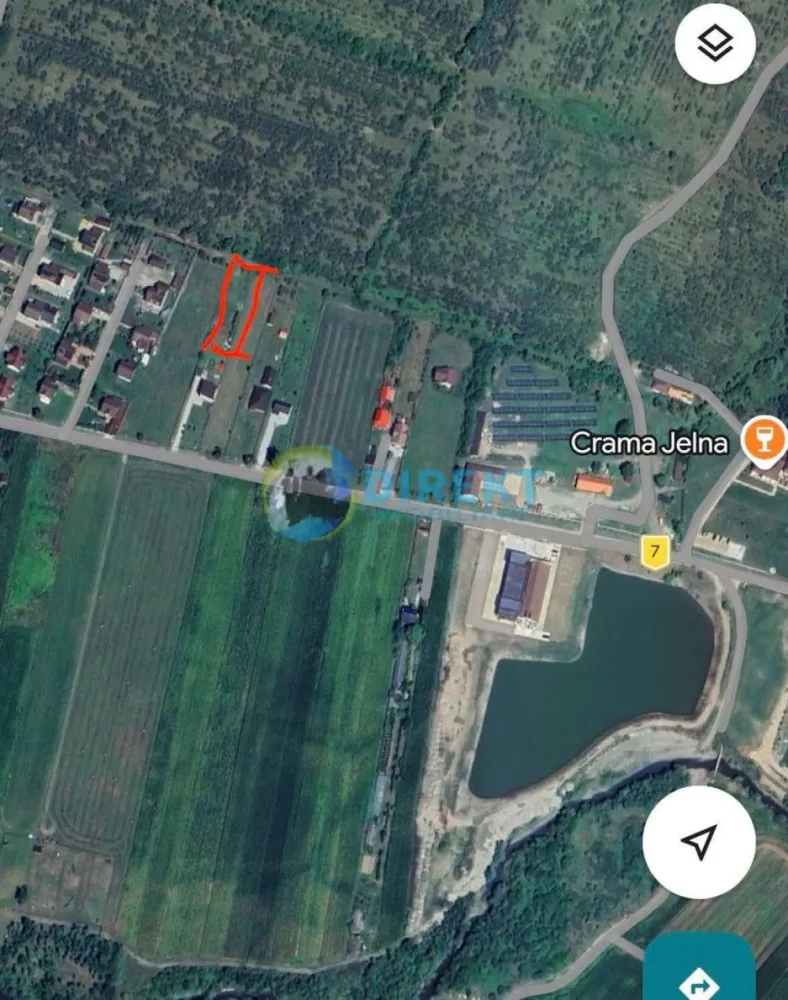 Teren constructii , langa Crama Jelna - Agentia Direkt Imobiliare propune spre vanzare teren extravilan ideal constructie casa .

Localizare : zona Crama Jelna .

Suprafata ; 850 mp

Deschidere la drumul de acces : 18 ml

Utilitati ; curent electric ,apa .

Avantaje : Acces rapid din drumul principal , drum de acces 9 m , asfaltat.

Vecinatati : case de locuit , zona Rezidentiala

Forma : Dreptunghiulara fara inclinatie , ingradit cu gard de sarma .

Acte : Certificat de urbanism la cerere , intabulat .

Terenul dispune de o fantana recent construita , este foarte bine intretinut , existand in prezent o gradina pentru productie proprie cu o mica livada .