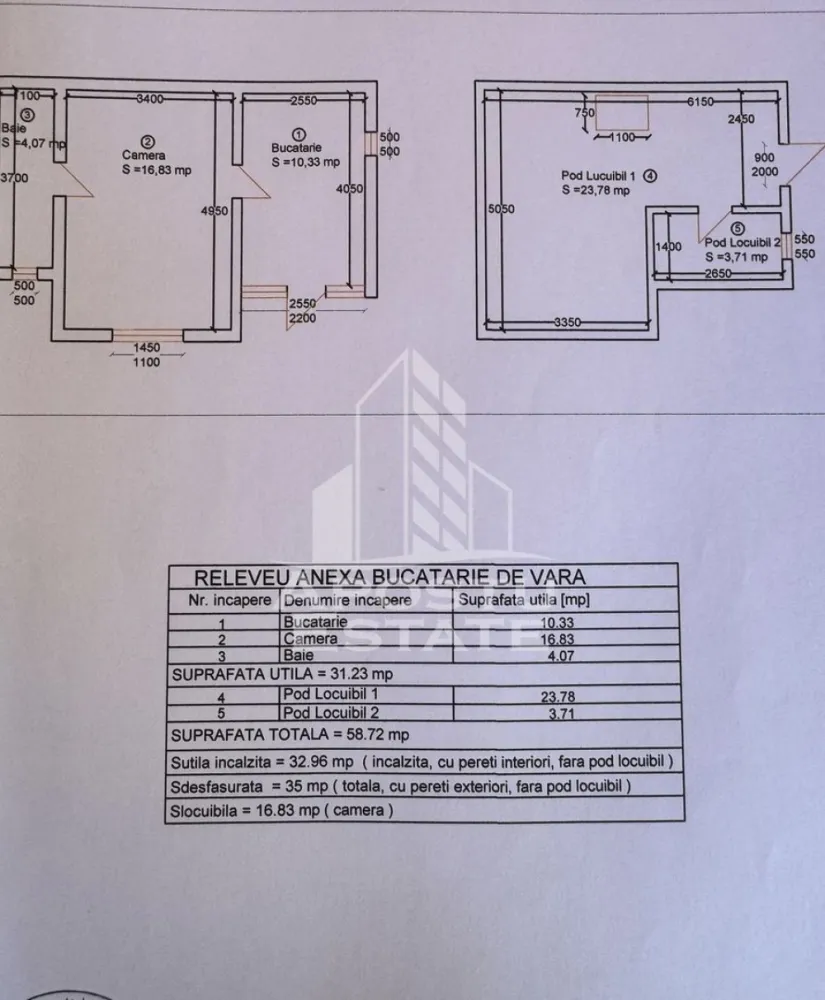 Casa de vanzare cu piscina si 5 camere in Dinias, Timis