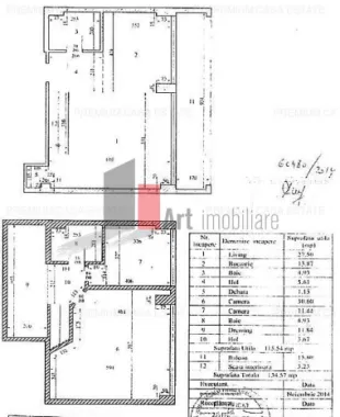 Apartament 3 camere tip Duplex - zona Calea Calarasilor/Matei Basarab
