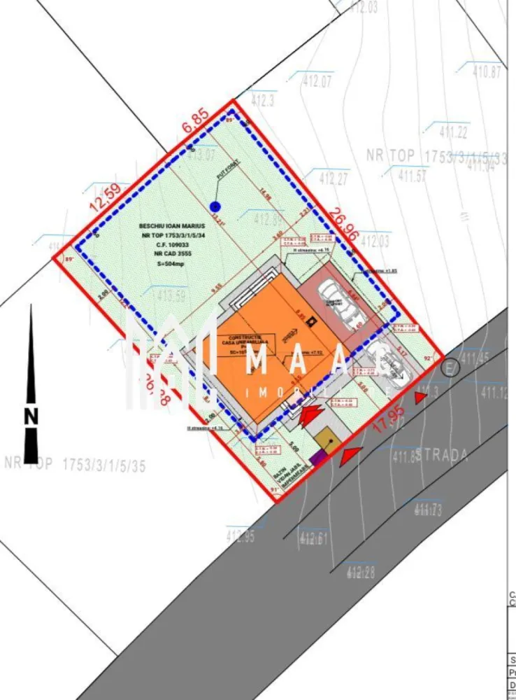 Casă Single | 140 MPU I Curte 500 mp I Selimbar - MAAC Imobiliare oferă spre vânzare casă tip Single, 140 mp utili, în Selimbar

Oferim spre vânzare o casă single, cu 5 camere, ideală pentru o familie care își dorește confort și spațiu într-o zonă liniștită și bine conectată. Situată în Selimbar, casa beneficiază de toate utilitățile necesare și se predă la cheie pe exterior, cu curte amenajată complet, gazon și gard.

Detalii suplimentare:

Suprafață utilă: 140 mp utili.

Curte: 500 mp, ideală pentru relaxare și activități în aer liber.

Compartimentare: 5 camere, oferind suficient spațiu pentru întreaga familie.

Opțiune de predare: Se poate opta pentru predare la roșu (interior neterminat) sau la cheie, la un preț diferit.

Locație excelentă:

Grădiniță, școală și biserică în apropiere.

Magazin alimentar la doar 100 m distanță.

Accesibilitate: Zonă liniștită, perfectă pentru viața de familie, dar și foarte aproape de facilități esențiale.

Pentru mai multe detalii specificati ca ati vazut anuntul cu ID: CP2464796