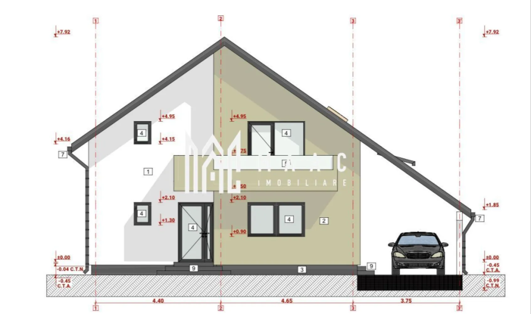 Casă Single | 140 MPU I Curte 500 mp I Selimbar - MAAC Imobiliare oferă spre vânzare casă tip Single, 140 mp utili, în Selimbar

Oferim spre vânzare o casă single, cu 5 camere, ideală pentru o familie care își dorește confort și spațiu într-o zonă liniștită și bine conectată. Situată în Selimbar, casa beneficiază de toate utilitățile necesare și se predă la cheie pe exterior, cu curte amenajată complet, gazon și gard.

Detalii suplimentare:

Suprafață utilă: 140 mp utili.

Curte: 500 mp, ideală pentru relaxare și activități în aer liber.

Compartimentare: 5 camere, oferind suficient spațiu pentru întreaga familie.

Opțiune de predare: Se poate opta pentru predare la roșu (interior neterminat) sau la cheie, la un preț diferit.

Locație excelentă:

Grădiniță, școală și biserică în apropiere.

Magazin alimentar la doar 100 m distanță.

Accesibilitate: Zonă liniștită, perfectă pentru viața de familie, dar și foarte aproape de facilități esențiale.

Pentru mai multe detalii specificati ca ati vazut anuntul cu ID: CP2464796