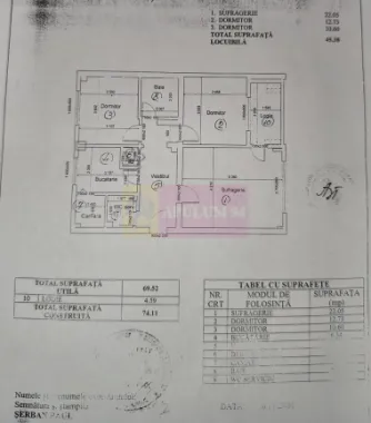 Vanzare apartament in zona Decebal- Calarasilor, metrou magistrala M2