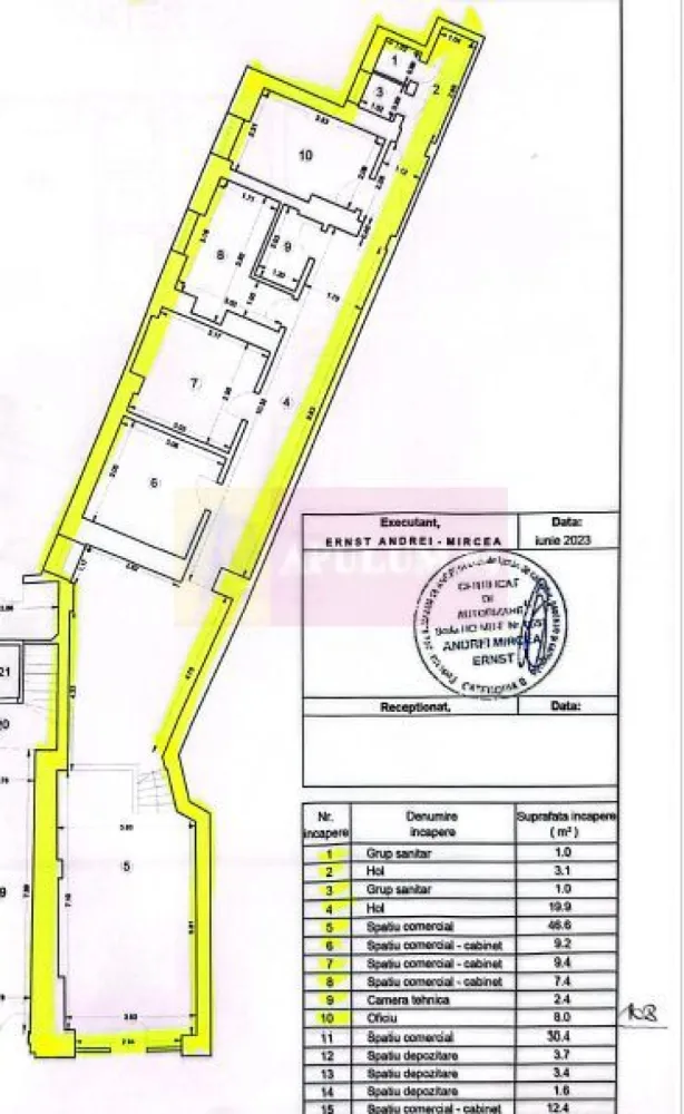 Inchiriere spatiu comercial in zona Bd Carol I-Mosilor - Va oferim spre inchiriere un spatiu comercial in zona Mosilor-Carol, in suprafata de 110mp, cu vitrina stradala de 6mp. Spatiu are Centrala termica proprie pe gaze. Pozitionarea este in statia de masina si la zebra.
Pentru detalii si vizionari contactati agentul Dona Camelia 0733683461.