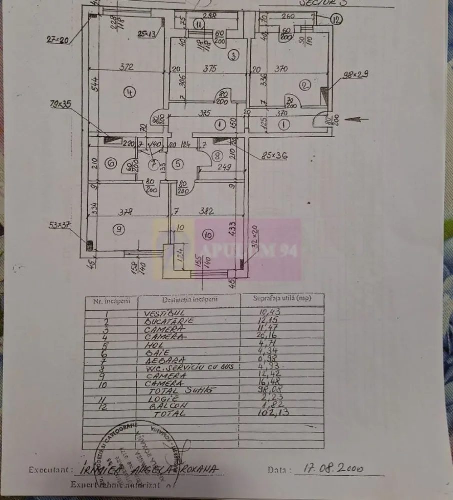 Vanzare apartament 4 camere in zona Unirii - Coposu, metrou