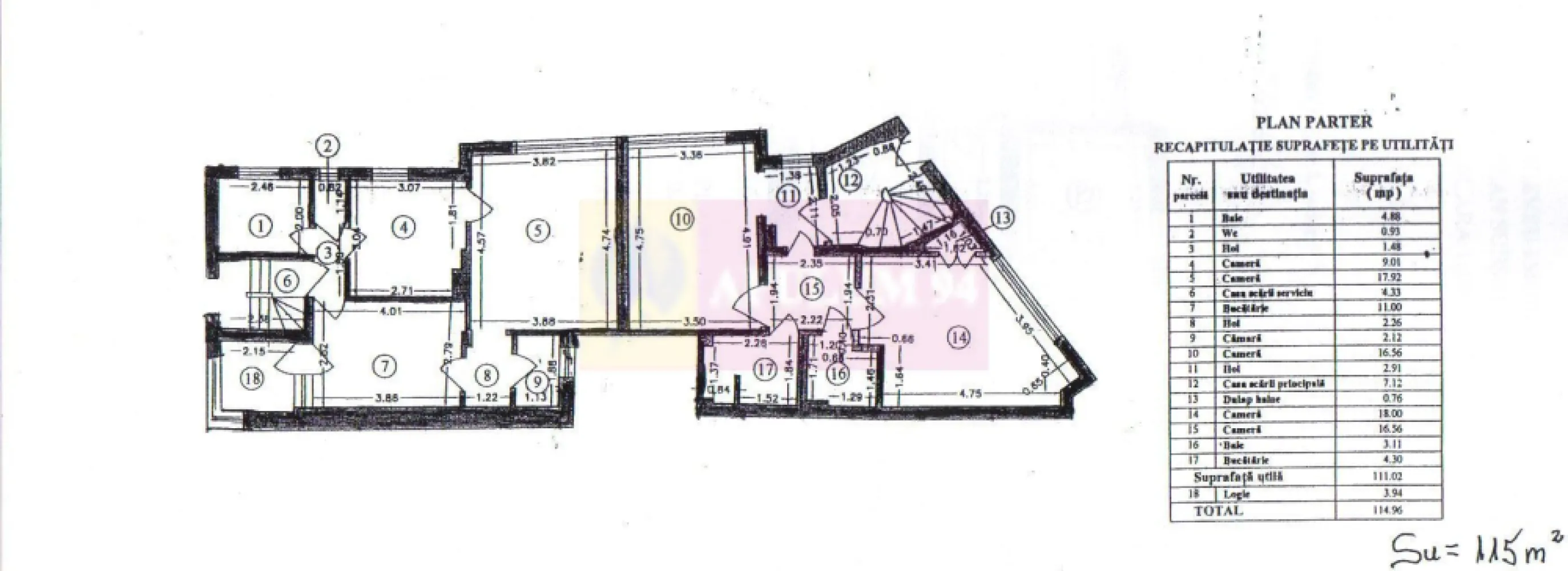 Vila individuala, Cotroceni-Facultatea de Medicina-20 camere