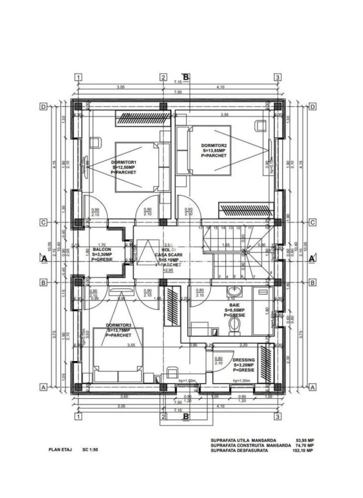 Casa MODERNA cu 300 mp in Sura Mica