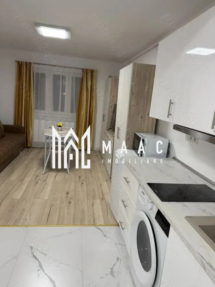 Garsoniera moderna | Parcare proprie | Lift | Zona Lazaret - MAAC Imobiliare vă propune spre închiriere o garsonieră situată la etajul 1 al unui imobil nou prevăzut cu lift, amplasată în zona Lazaret, o locație apreciată pentru accesul facil către punctele de interes din oraș și pentru proximitatea față de facilitățile necesare unui stil de viață confortabil. Proprietatea este ideală pentru o persoană sau un cuplu care își dorește o locuință modernă, complet echipată și disponibilă imediat.

Garsoniera este amenajată modern, fiind complet mobilată și utilată, oferind un spațiu practic și confortabil pentru locuire. Locuința beneficiază și de loc de parcare propriu, un avantaj important într-o zonă urbană bine conectată.

În apropierea imobilului se află supermarketuri, școli și acces rapid la mijloacele de transport, ceea ce face proprietatea potrivită pentru persoanele care își doresc mobilitate și acces facil către diferite zone ale orașului.

Se percepe o garanție în cuantumul unei chirii lunare. Nu se acceptă animale de companie și fumători. Garsoniera este disponibilă imediat.

Caracteristici:
-Garsonieră de închiriat
-Etaj 1
-Imobil nou cu lift
-Zonă Lazaret
-Complet mobilată și utilată
-Amenajare modernă
-Loc de parcare propriu
-Aproape de supermarketuri
-Acces facil la mijloace de transport
-Aproape de școli
-Disponibilitate imediată
-Nu se acceptă animale de companie
-Nu se acceptă fumători

Pentru mai multe detalii, vă rugăm să menționați telefonic numărul CP3086913.
