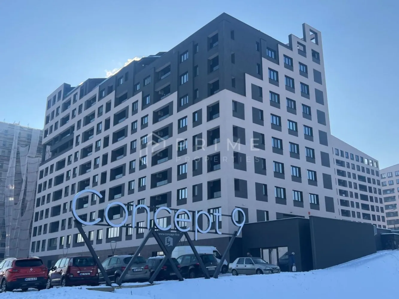 Studio premium transformat în 2 camere | Concept 9 | Vedere panoramică