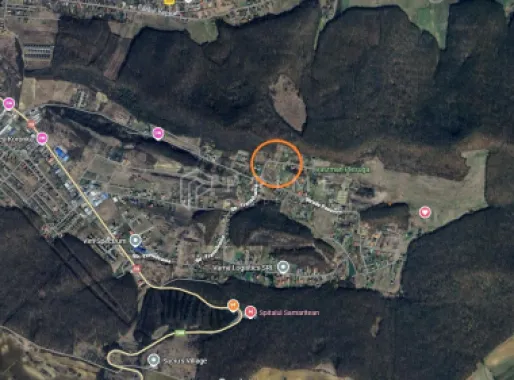 Teren 2.000 mp Corunca – vedere panoramică, lângă pădure, 70 €/mp