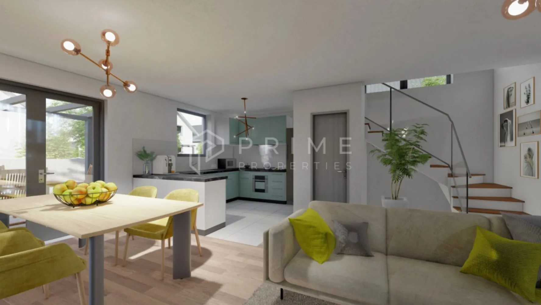 Un cămin sigur și modern pentru familia ta - Casă unifamilială premium – 150 mp + terasă, parcelă 700 mp, Sângeorgiu de Mureș
Cartier rezidențial privat cu facilități exclusive
Vă propunem spre vânzare o locuință unifamilială modernă, situată pe strada Lungă, în Sângeorgiu de Mureș, parte dintr-un cartier rezidențial privat cu doar 26 de case. Proprietatea se remarcă prin finisaje de înaltă calitate, spații generoase și dotări premium, oferind un stil de viață confortabil și sigur pentru întreaga familie.

📍 Preț promoțional: 150.000 € (fără TVA)
📅 Predare: decembrie 2026

Detalii proprietate:
Parcelă generoasă: 700 mp
Suprafață construită: 150 mp + terasă acoperită cu pergolă
Compartimentare parter:
Living generos de 60 mp
Bucătărie + cămară
Baie de serviciu
Casă a scării
Terasă spațioasă în spatele casei

Compartimentare etaj:
3 dormitoare
Hol
Baie mare
Dressing
Balcon

Dotări premium:
Uși și ferestre din lemn stratificat tripan
Pardoseală: parchet stratificat din stejar
Băi finisate cu travertin natural
Tencuieli interioare pe bază de var – zugrăvite în alb, nuanțe naturale
Acoperiș Bramac, izolație exterioară 15 cm, spumă poliuretanică între căpriori

Facilități în cartier:
Drum asfaltat și iluminat public
Conectare completă la utilități (apă, gaz, canalizare)
Barieră automată la intrare
Loc de joacă privat pentru copii
Pistă de alergare de 1 km în jurul cartierului
Piscină privată pentru rezidenți
Saună, cameră de sare, zone de relaxare
Spații comune de grătar și socializare
Restaurante și zone de distracție cu bucătărie deschisă

Avantaje locație:
Poziționare sudică – lumină naturală pe tot parcursul zilei
Mediu liniștit, aer curat, aproape de natură
Priveliște panoramică la răsărit și apus
La 100 m: viitor parc de distracții public (proiect Primăria Sângeorgiu)
Acces rapid către Târgu Mureș: Spitalul Nou și Spitalul de Arși la doar 10 minute

Alegerea perfectă pentru:
Familii care își doresc confort, siguranță și acces la facilități moderne
Persoane active care apreciază sportul, natura și comunitățile private
Cei care caută o investiție sigură într-un cartier exclusivist aflat în plină dezvoltare
👉 Mută-te ACASĂ!
Profită de prețul promoțional și rezervă-ți locuința într-un cartier unde confortul, siguranța și stilul de viață premium se întâlnesc.
Pentru clienții cumpărători, comisionul este 0%.
La Prime Properties, fiecare tranzacție înseamnă mai mult decât o simplă achiziție – este un proces complet, în care colaborăm cu cei mai buni profesioniști: notari, avocați, designeri, arhitecți, evaluatori, specialiști în certificate energetice, consultanți de credite imobiliare.
Astfel, atunci când alegi o proprietate prin noi, primești la pachet și siguranță, transparență și servicii impecabile pe tot parcursul drumului tău către casa ideală.
Proprietatea aceasta nu se potrivește exact nevoilor tale?
Lasă-ne să îți găsim alternativa potrivită. 
📞 Contactează-ne astăzi. Până acum nu am dezamăgit niciun client – și nu vom începe cu tine.