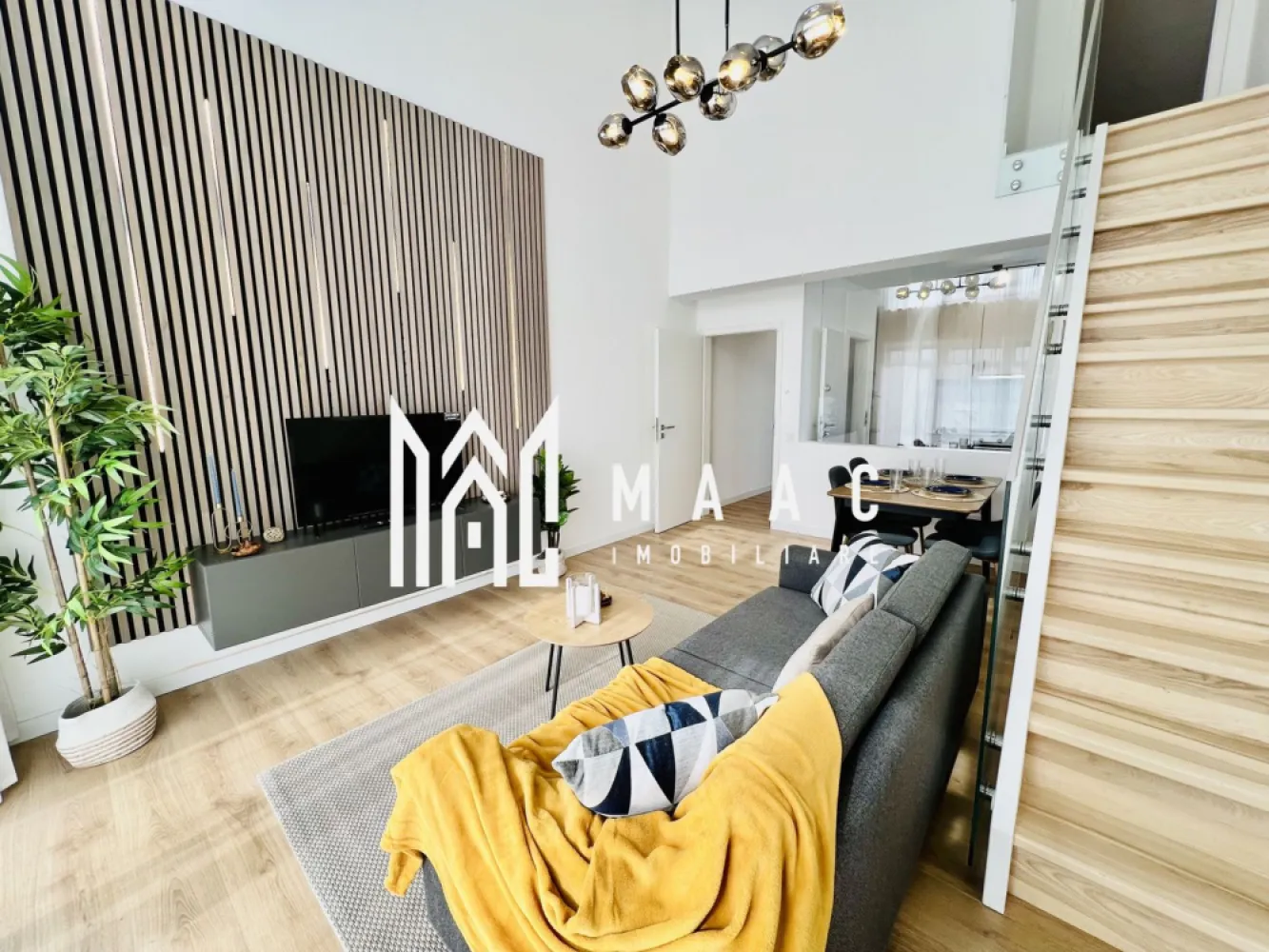 Penthouse 3 camere I 2 nivele I finisat la cheie I Zona de Vest I Sibiu