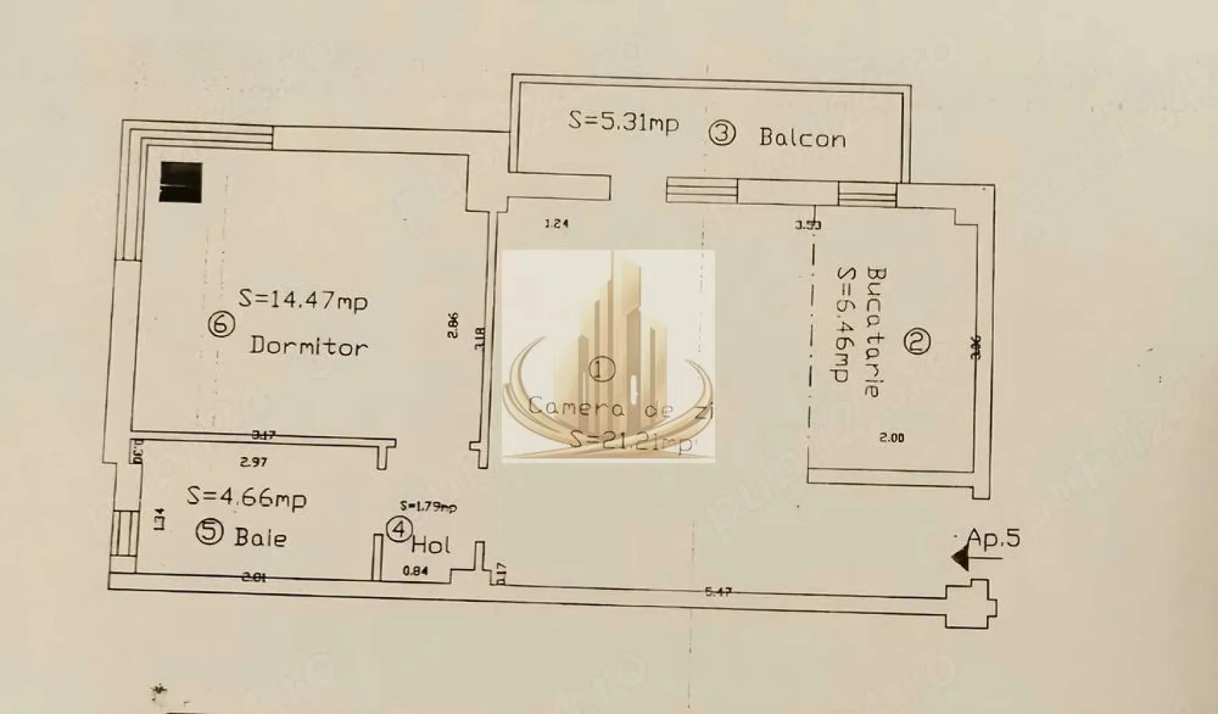 🏡Apartament Giroc 2 camere