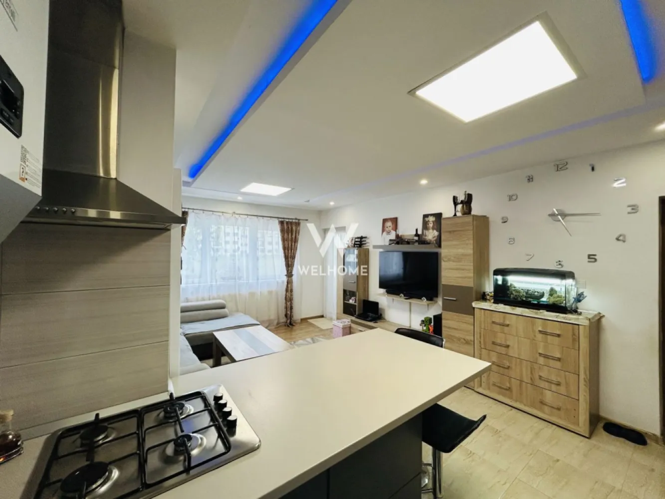 Apartament mobilat, cu 3 camere, 2 balcoane, 2 parcari - Selimbar