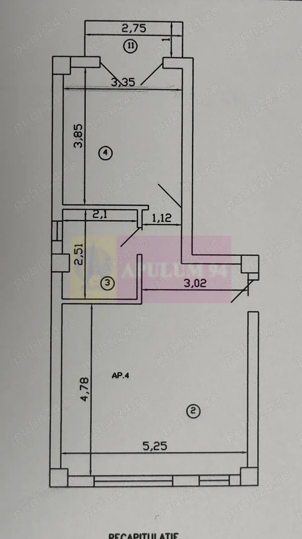 Vanzare apartament 2 camere Fundeni- Dobroesti