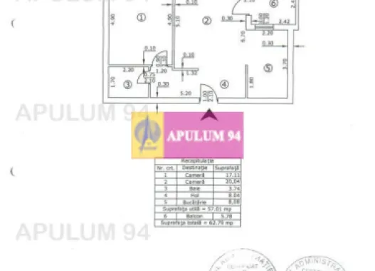 Apartament 2 camere zona Pipera OMV