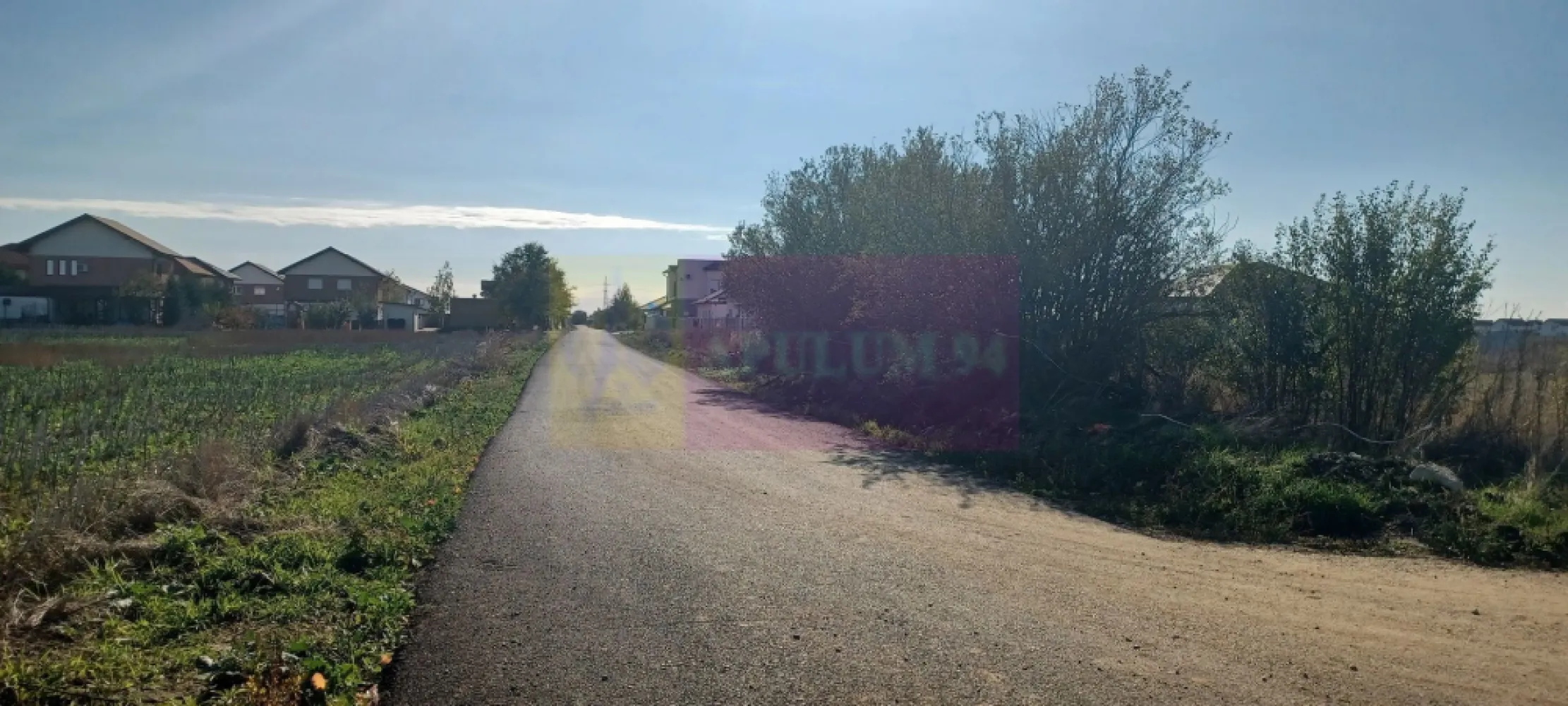 Săbăreni, teren rezidential 6290 mp, cu 52m FS, utilitati in apropiere - Terenul se află în localitatea Săbăreni, la aproximativ 11 km de Soseaua de Centură si 3 km de A0, în vecinătatea celor 2 păduri, într-o zonă rezidentială în dezvoltare, ferită de traficul rutier. Drumul este asfaltat, până la 30 m de teren, iar reteaua de curent electric si cea de gaze naturale, se află în vecinătatea terenului. Destinatia este rezidențială cu regim de înălțime parter sau p+1E. Terenul se vinde nedezmembrat. Pret 205.000 EUR (32,5/mp). Nu se plătește TVA sau comision.
