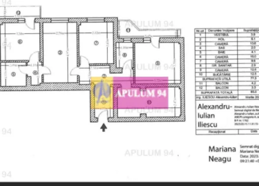 Apartament 4 camere Colentina Maior Bacila