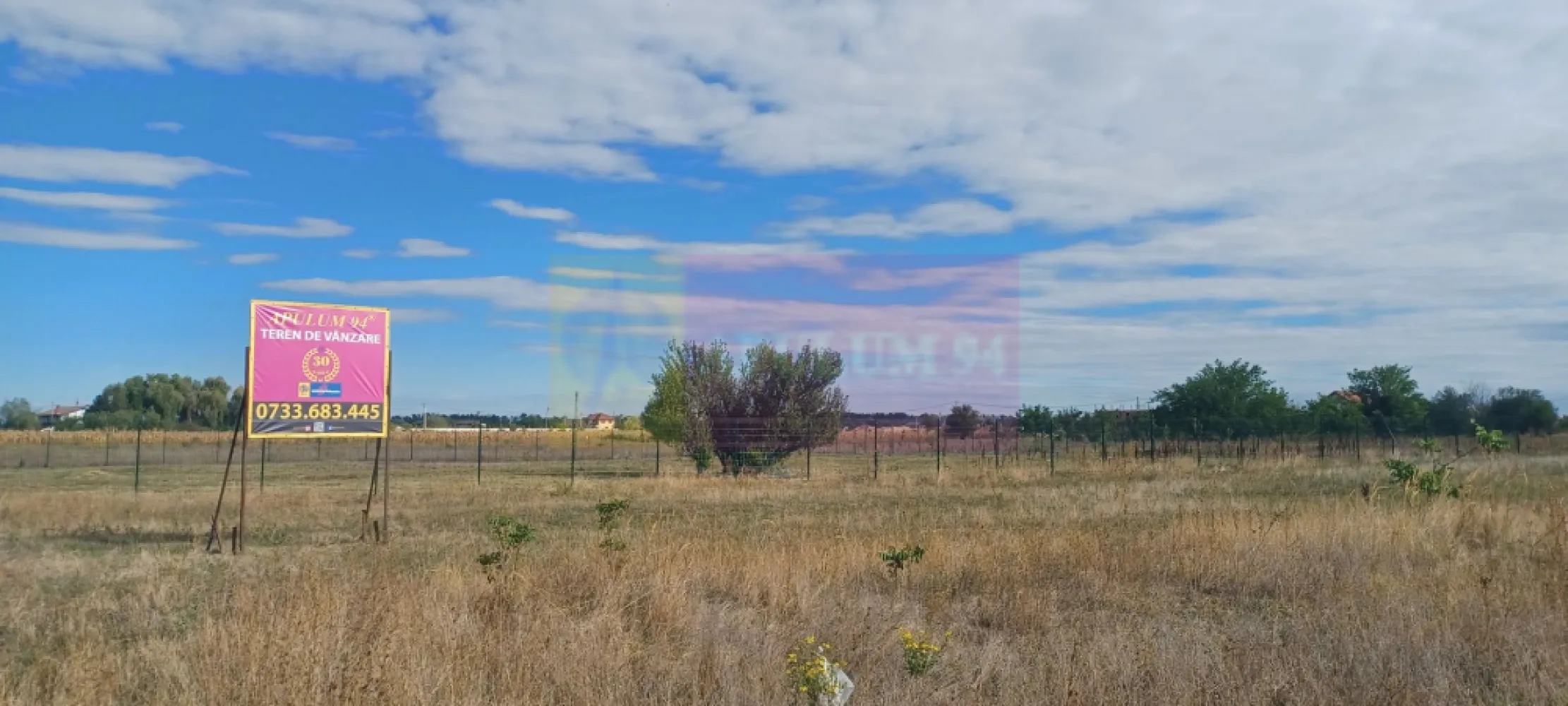 Gulia, teren rezidențial 1500 mp, cu utilități - Terenul este intravilan, curți-construcții și se află în localitatea Gulia, la aproximativ 13 km de Centura de nord-vest a Bucureștiului, la 5 km de Autostrada A0, cu acces facil prin DN7, în vecinătatea Pădurii Cereanca, la 300 m de aceasta, într-o zonă rezidențială nouă. Terenul are 1500 mp, cu 18 m deschidere la drumul de acces (de 9 m lățime). Rețeaua de curent electric se află lângă teren iar cea de gaze naturale, la 30 m. Preț 40 EUR/mp, negociabil. Nu se plătește comision, nici TVA